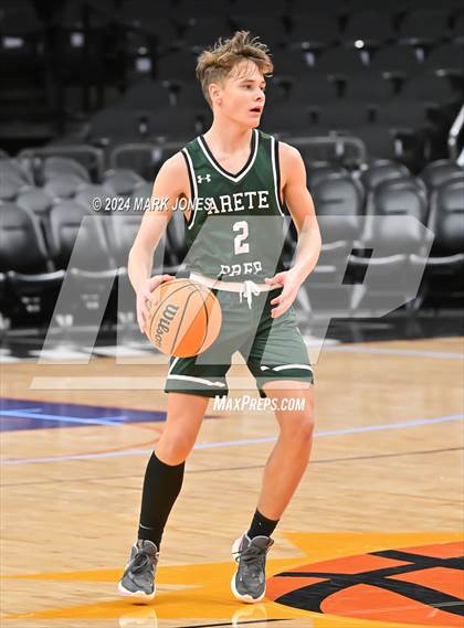 Thumbnail 3 in Arete Prep vs. Benjamin Franklin (Hoopin' It Up At The Arena) photogallery.