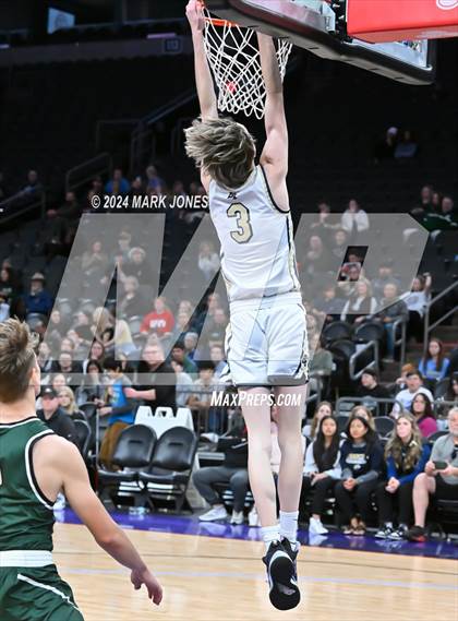 Thumbnail 2 in Arete Prep vs. Benjamin Franklin (Hoopin' It Up At The Arena) photogallery.