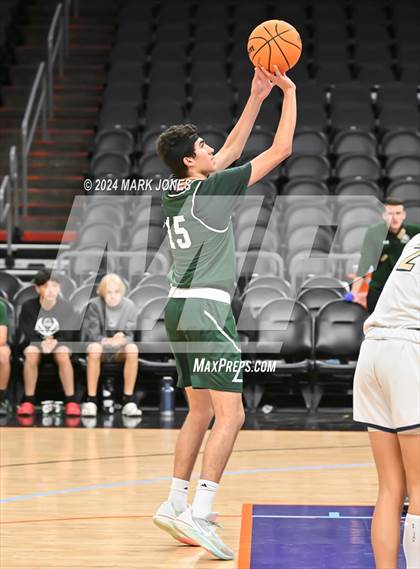 Thumbnail 1 in Arete Prep vs. Benjamin Franklin (Hoopin' It Up At The Arena) photogallery.