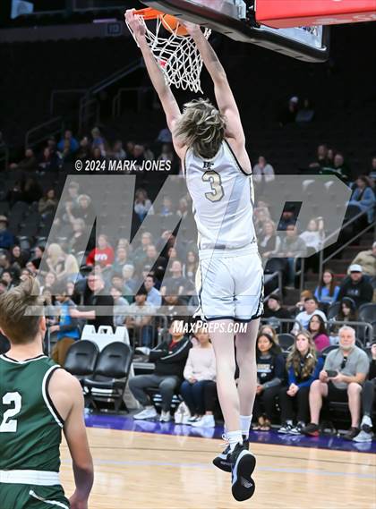 Thumbnail 3 in Arete Prep vs. Benjamin Franklin (Hoopin' It Up At The Arena) photogallery.