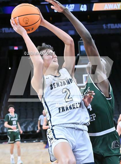 Thumbnail 1 in Arete Prep vs. Benjamin Franklin (Hoopin' It Up At The Arena) photogallery.