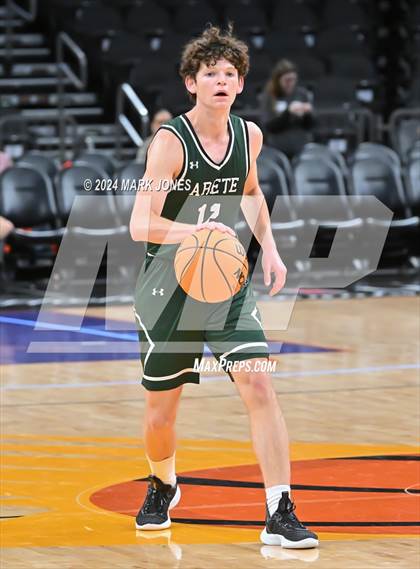 Thumbnail 1 in Arete Prep vs. Benjamin Franklin (Hoopin' It Up At The Arena) photogallery.