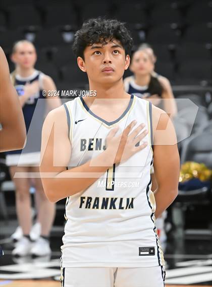 Thumbnail 3 in Arete Prep vs. Benjamin Franklin (Hoopin' It Up At The Arena) photogallery.