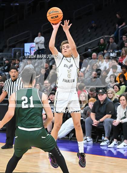 Thumbnail 1 in Arete Prep vs. Benjamin Franklin (Hoopin' It Up At The Arena) photogallery.