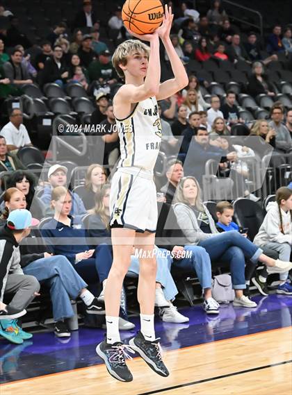Thumbnail 2 in Arete Prep vs. Benjamin Franklin (Hoopin' It Up At The Arena) photogallery.