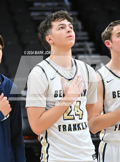 Thumbnail 2 in Arete Prep vs. Benjamin Franklin (Hoopin' It Up At The Arena) photogallery.
