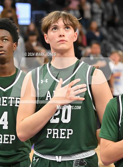 Thumbnail 3 in Arete Prep vs. Benjamin Franklin (Hoopin' It Up At The Arena) photogallery.