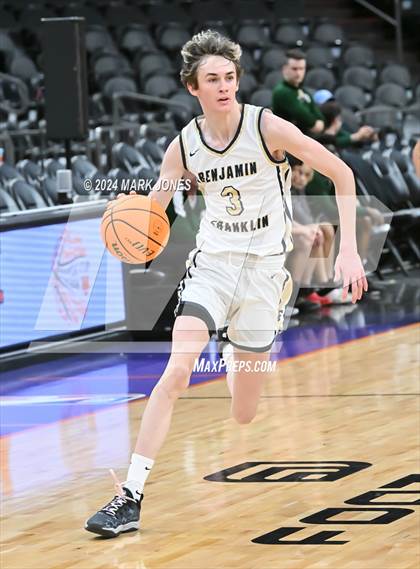 Thumbnail 3 in Arete Prep vs. Benjamin Franklin (Hoopin' It Up At The Arena) photogallery.