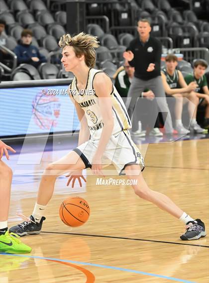 Thumbnail 1 in Arete Prep vs. Benjamin Franklin (Hoopin' It Up At The Arena) photogallery.