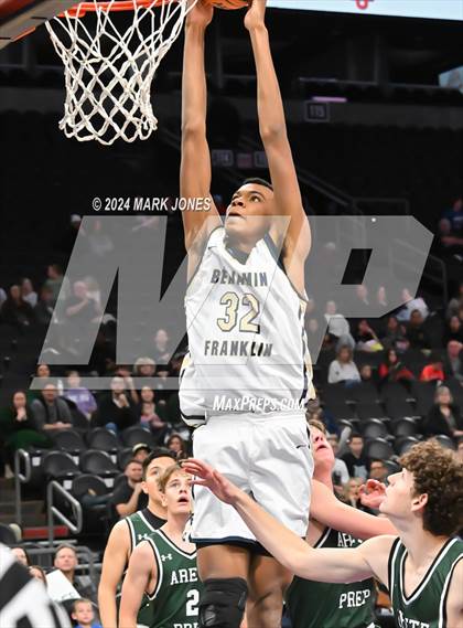 Thumbnail 3 in Arete Prep vs. Benjamin Franklin (Hoopin' It Up At The Arena) photogallery.