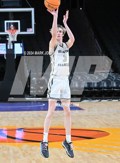 Thumbnail 2 in Arete Prep vs. Benjamin Franklin (Hoopin' It Up At The Arena) photogallery.