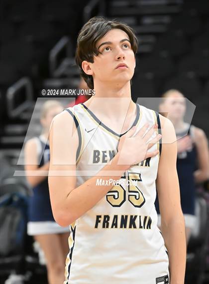 Thumbnail 2 in Arete Prep vs. Benjamin Franklin (Hoopin' It Up At The Arena) photogallery.