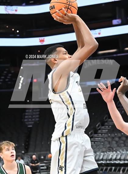Thumbnail 3 in Arete Prep vs. Benjamin Franklin (Hoopin' It Up At The Arena) photogallery.