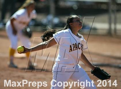 Thumbnail 3 in Nogales vs Sunnyside (Tucson High Badger Invitational) photogallery.