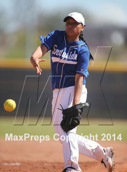 Thumbnail 2 in Nogales vs Sunnyside (Tucson High Badger Invitational) photogallery.