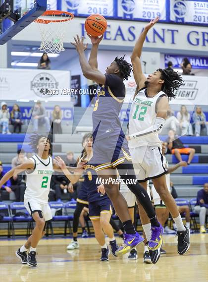 Thumbnail 3 in Rock Creek Christian Academy White vs. Wheeler (5 for the Fight National Hoopfest) photogallery.