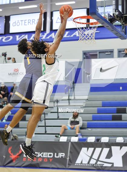 Thumbnail 1 in Rock Creek Christian Academy White vs. Wheeler (5 for the Fight National Hoopfest) photogallery.