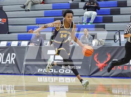 Thumbnail 3 in Rock Creek Christian Academy White vs. Wheeler (5 for the Fight National Hoopfest) photogallery.