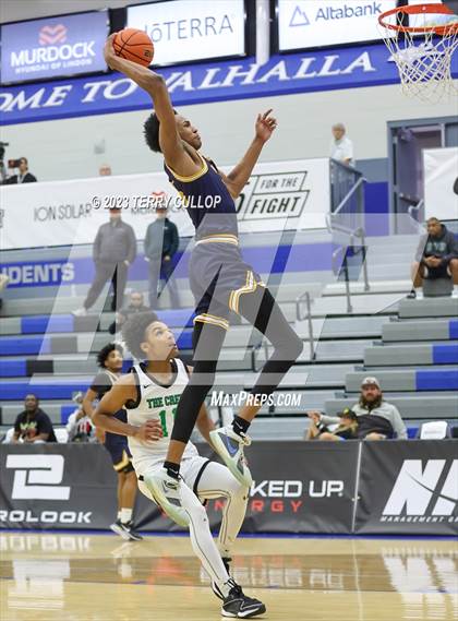 Thumbnail 1 in Rock Creek Christian Academy White vs. Wheeler (5 for the Fight National Hoopfest) photogallery.