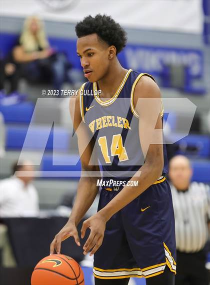 Thumbnail 3 in Rock Creek Christian Academy White vs. Wheeler (5 for the Fight National Hoopfest) photogallery.