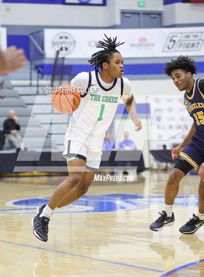 Thumbnail 2 in Rock Creek Christian Academy White vs. Wheeler (5 for the Fight National Hoopfest) photogallery.