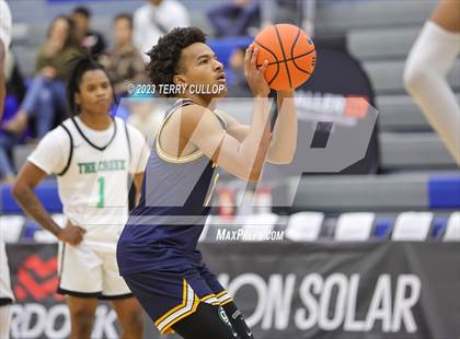 Thumbnail 3 in Rock Creek Christian Academy White vs. Wheeler (5 for the Fight National Hoopfest) photogallery.