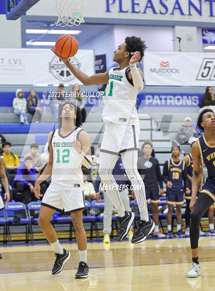 Thumbnail 1 in Rock Creek Christian Academy White vs. Wheeler (5 for the Fight National Hoopfest) photogallery.
