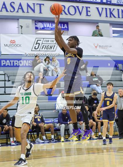 Thumbnail 3 in Rock Creek Christian Academy White vs. Wheeler (5 for the Fight National Hoopfest) photogallery.