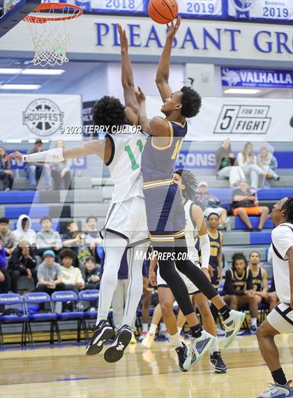 Thumbnail 3 in Rock Creek Christian Academy White vs. Wheeler (5 for the Fight National Hoopfest) photogallery.