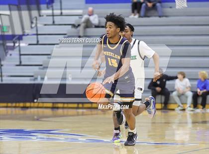 Thumbnail 3 in Rock Creek Christian Academy White vs. Wheeler (5 for the Fight National Hoopfest) photogallery.