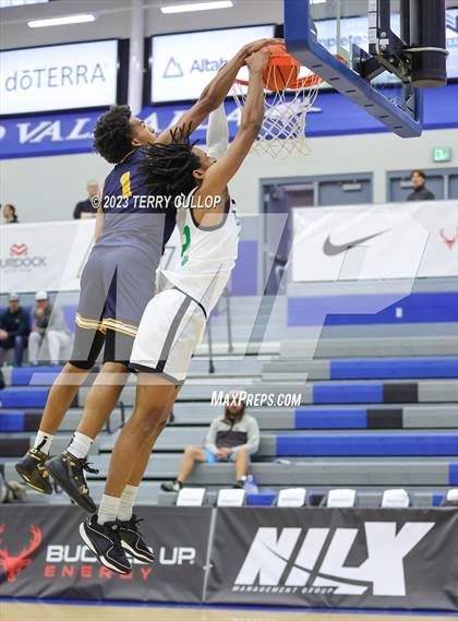 Thumbnail 1 in Rock Creek Christian Academy White vs. Wheeler (5 for the Fight National Hoopfest) photogallery.