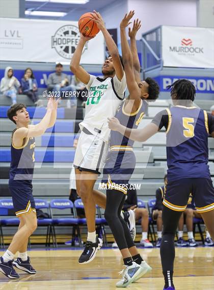 Thumbnail 2 in Rock Creek Christian Academy White vs. Wheeler (5 for the Fight National Hoopfest) photogallery.