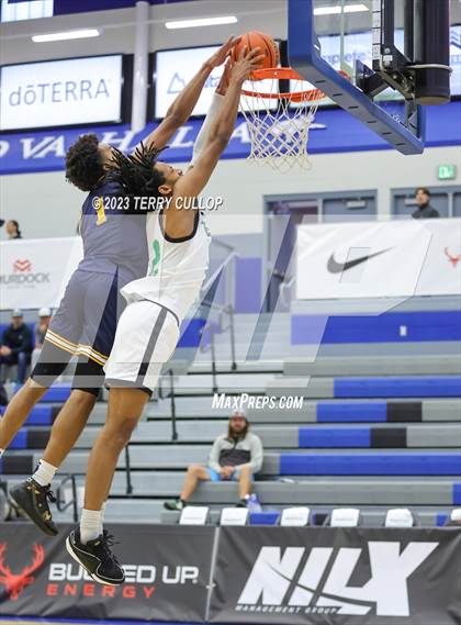 Thumbnail 3 in Rock Creek Christian Academy White vs. Wheeler (5 for the Fight National Hoopfest) photogallery.