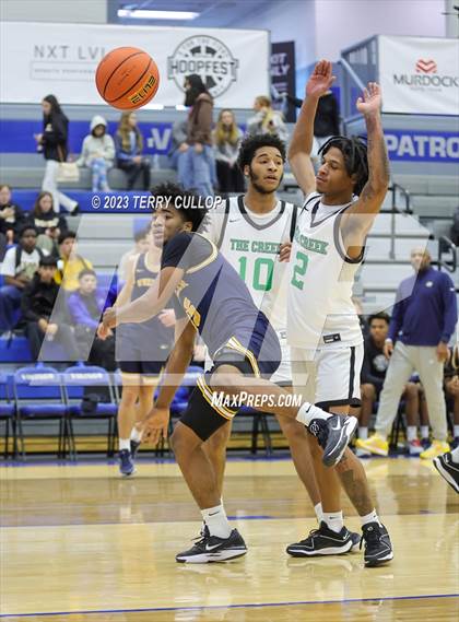 Thumbnail 2 in Rock Creek Christian Academy White vs. Wheeler (5 for the Fight National Hoopfest) photogallery.