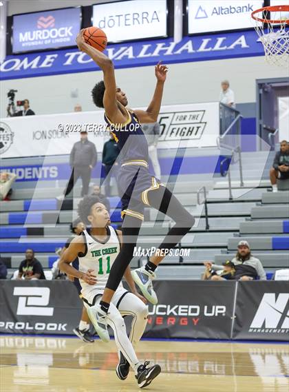 Thumbnail 3 in Rock Creek Christian Academy White vs. Wheeler (5 for the Fight National Hoopfest) photogallery.