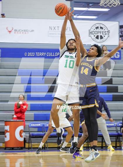 Thumbnail 1 in Rock Creek Christian Academy White vs. Wheeler (5 for the Fight National Hoopfest) photogallery.