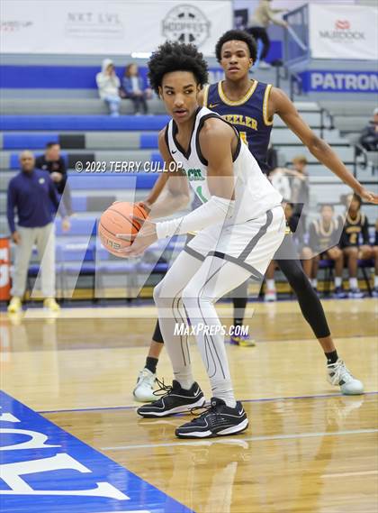 Thumbnail 2 in Rock Creek Christian Academy White vs. Wheeler (5 for the Fight National Hoopfest) photogallery.