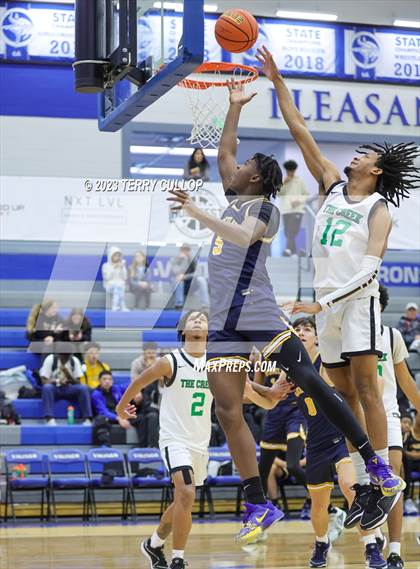 Thumbnail 3 in Rock Creek Christian Academy White vs. Wheeler (5 for the Fight National Hoopfest) photogallery.