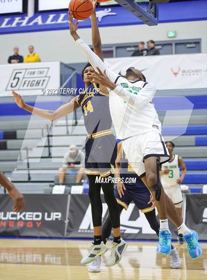 Thumbnail 1 in Rock Creek Christian Academy White vs. Wheeler (5 for the Fight National Hoopfest) photogallery.