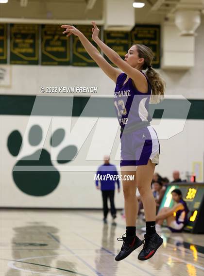 Thumbnail 3 in Notre Dame Prep vs. Arcadia (Feast Mode Thanksgiving Tournament) photogallery.