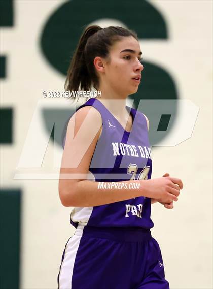 Thumbnail 2 in Notre Dame Prep vs. Arcadia (Feast Mode Thanksgiving Tournament) photogallery.