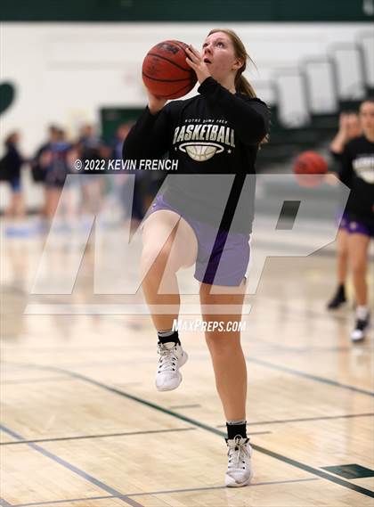 Thumbnail 1 in Notre Dame Prep vs. Arcadia (Feast Mode Thanksgiving Tournament) photogallery.