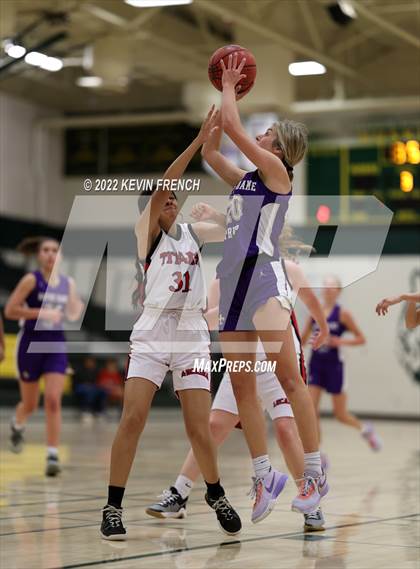 Thumbnail 3 in Notre Dame Prep vs. Arcadia (Feast Mode Thanksgiving Tournament) photogallery.