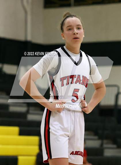 Thumbnail 3 in Notre Dame Prep vs. Arcadia (Feast Mode Thanksgiving Tournament) photogallery.