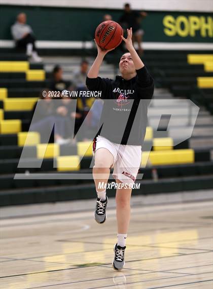 Thumbnail 1 in Notre Dame Prep vs. Arcadia (Feast Mode Thanksgiving Tournament) photogallery.