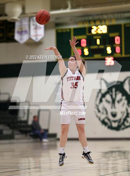 Thumbnail 2 in Notre Dame Prep vs. Arcadia (Feast Mode Thanksgiving Tournament) photogallery.