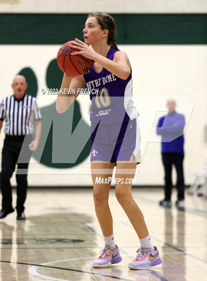 Thumbnail 1 in Notre Dame Prep vs. Arcadia (Feast Mode Thanksgiving Tournament) photogallery.