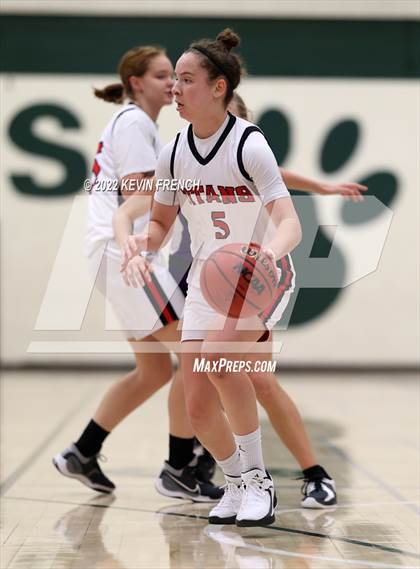 Thumbnail 3 in Notre Dame Prep vs. Arcadia (Feast Mode Thanksgiving Tournament) photogallery.