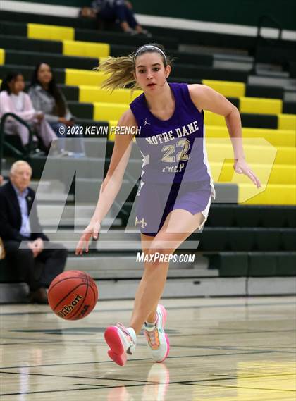 Thumbnail 1 in Notre Dame Prep vs. Arcadia (Feast Mode Thanksgiving Tournament) photogallery.