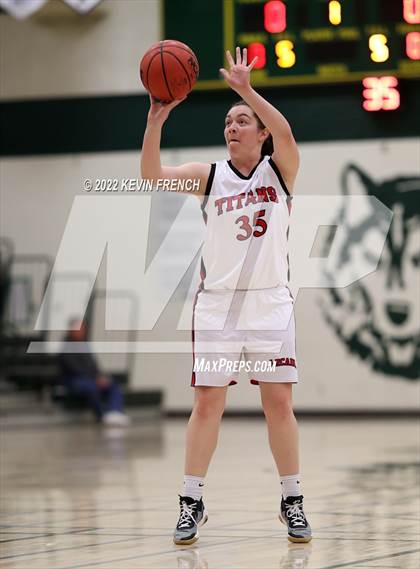 Thumbnail 1 in Notre Dame Prep vs. Arcadia (Feast Mode Thanksgiving Tournament) photogallery.